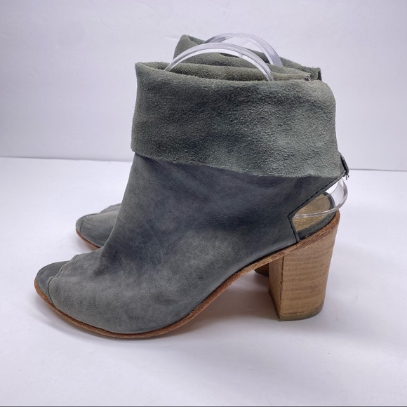 Free people golden road leather open toe bootie - Picture 4 of 7